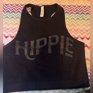 Pebby forever stretchy ribbed tank. Size 1x/2x would fit Med-XXL.